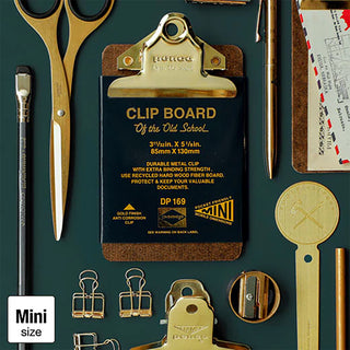 PENCO Clipboards Of the Old School Gold Clip