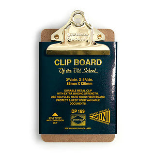 PENCO Clipboards Of the Old School Gold Clip