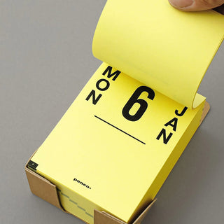 penco 2025 Memo Block Daily Calendar