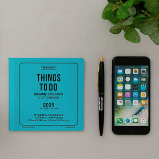 penco 2024-2025 Things To Do Square Monthly Planner