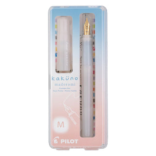 PILOT Kakuno Madoromi Fountain Pen Medium Gold Nib