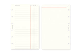 PLOTTER 2026 Monthly Schedule Diary Refill Mini Size