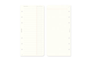 PLOTTER 2026 Monthly Schedule Diary Refill Narrow Size