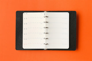 PLOTTER 2026 Weekly Schedule Diary Refill Mini Size