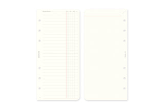 PLOTTER 2026 Weekly Schedule Diary Refill Narrow Size
