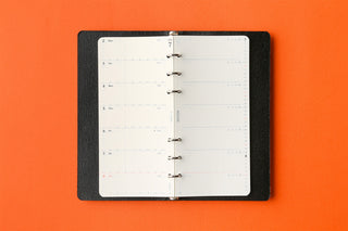 PLOTTER 2026 Weekly Schedule Diary Refill Narrow Size