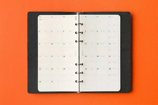 PLOTTER 2027 Monthly Schedule Diary Refill Bible Size