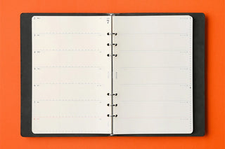 PLOTTER 2027 Weekly Schedule Diary Refill A5 Size