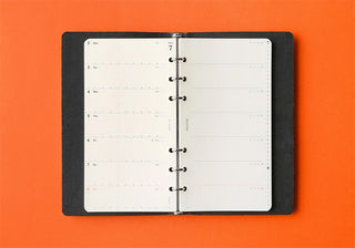 PLOTTER 2027 Weekly Schedule Diary Refill Bible Size