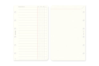 PLOTTER 2027 Weekly Schedule Diary Refill Mini Size