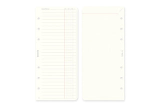 PLOTTER 2027 Weekly Schedule Diary Refill Narrow Size