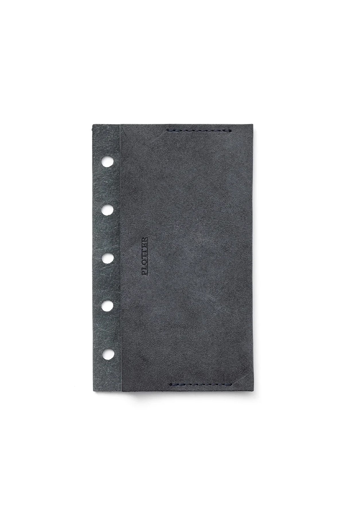 leather card binder PLOTTER Leather Card Case - Double Pockets