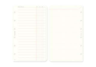 PLOTTER 2025 Weekly Schedule Diary Refill Mini Size