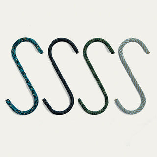 Peace Cabin Utility S-Hooks 4 Pack Mixed Neutrals