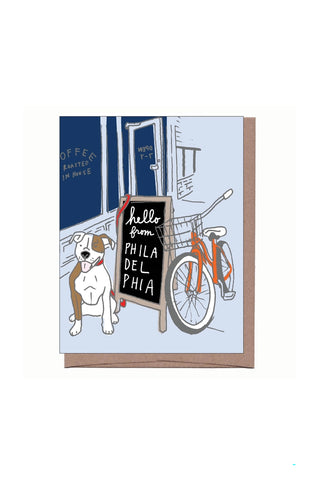 Philly Coffee Shop Card