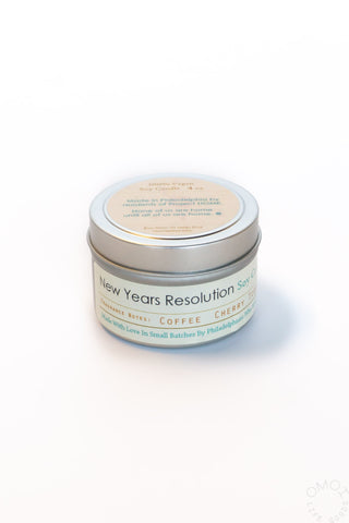Project Home 4oz Tin Candle New Years Resolution