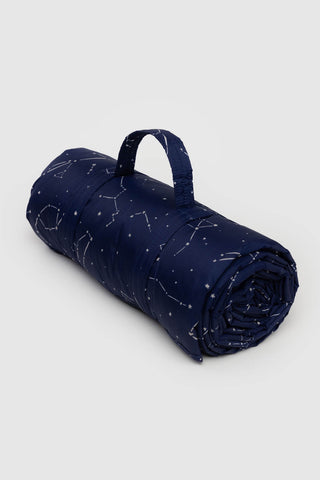 BAGGU Puffy Picnic Blanket Constellation Midnight