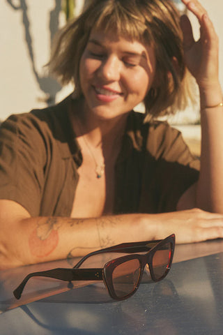 RAEN Kimma Sunglasses Cranberry