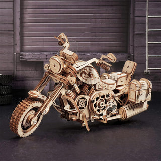 ROKR Cruiser Motorcycle Wooden Puzzle