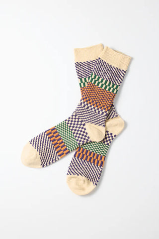 ROTOTO Check & Step Socks