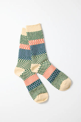 ROTOTO Check & Step Socks