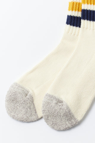 ROTOTO Coarse Ribbed Old School Crew Socks