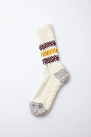 ROTOTO Coarse Ribbed Old School Crew Socks