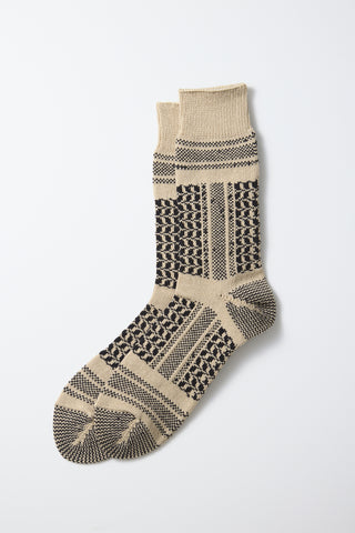 ROTOTO Desert Scarf Pattern Socks