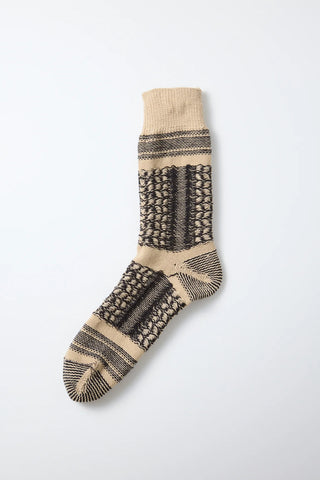 ROTOTO Desert Scarf Pattern Socks