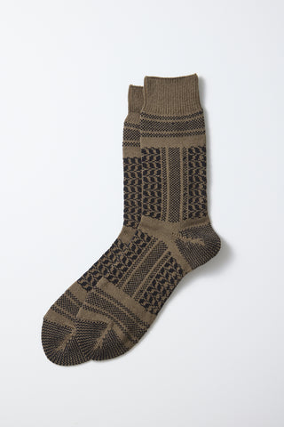 ROTOTO Desert Scarf Pattern Socks