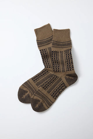 ROTOTO Desert Scarf Pattern Socks