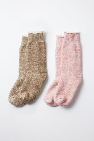 ROTOTO Double Face Crew Socks Merino Wool/Cotton