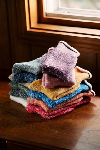 ROTOTO Double Face Crew Socks Merino Wool/Cotton