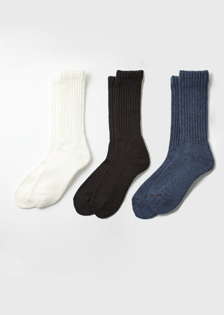 ROTOTO Loose Pile Crew Socks