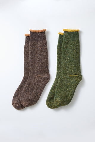 ROTOTO Reversible Pile Room Socks