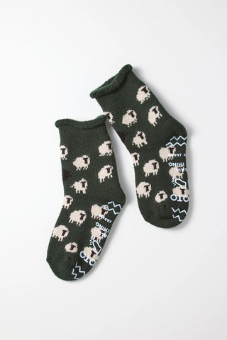 ROTOTO Sheep Pile Room Socks
