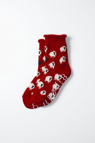 ROTOTO Sheep Pile Room Socks