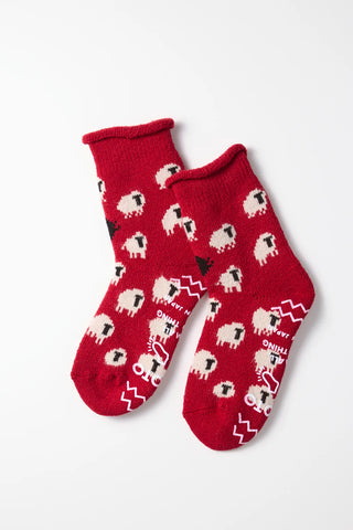 ROTOTO Sheep Pile Room Socks