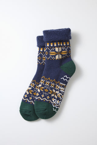 ROTOTO Snowflake Comfy Room Socks