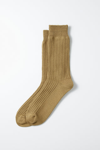 ROTOTO Waffle Crew Socks