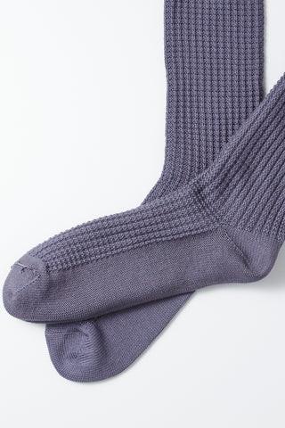 ROTOTO Waffle Crew Socks