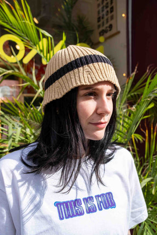 ROTOTO Washi & Recycled Cotton Knit Hat