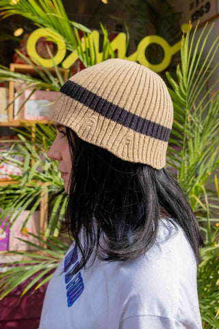 ROTOTO Washi & Recycled Cotton Knit Hat
