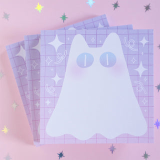 Radhia Rahman Ghostie Cat Notepad