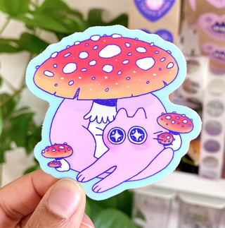 Radhia Rahman Mushroom Kuni Sticker