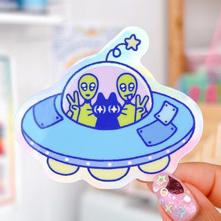 Radhia Rahman UFO Kuni Sticker