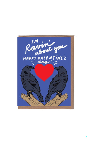 Ravin' About You Valentine's Day Card
