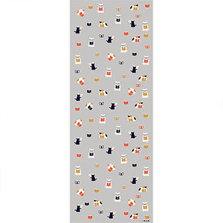 Reading Cats Tenugui