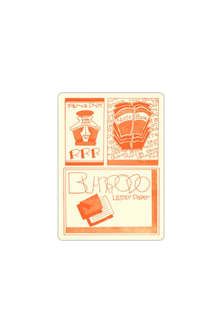 Retro Sticker Stationery
