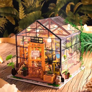 Rolife Cathy's Flower House DIY Miniature Kit